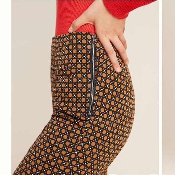 ANTHROPOLOGIE The Essential Slim Trousers pants Size 0 NWT - Picture 3 of 11